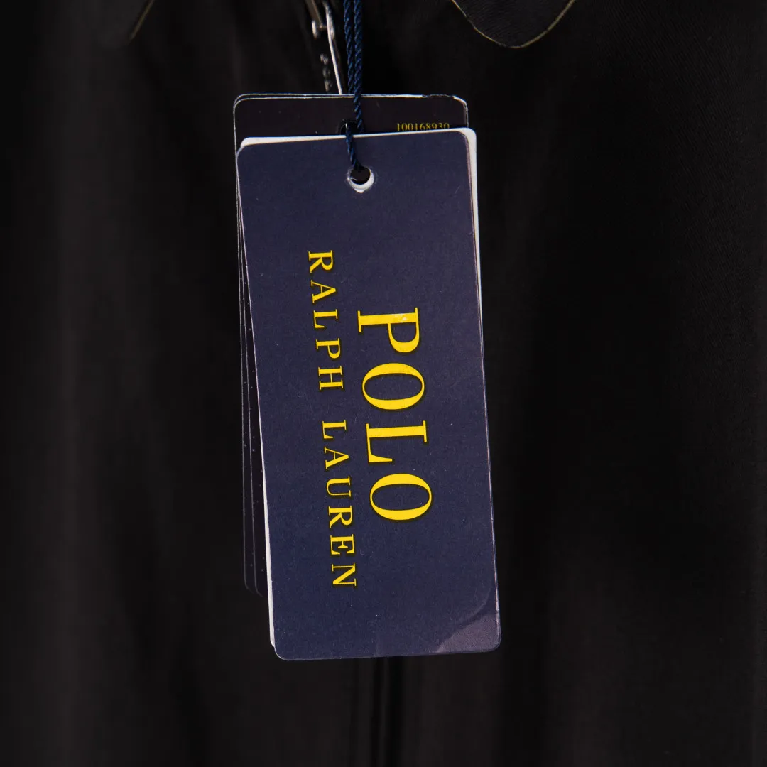 P380 zp version [exclusive supply] - Ralph Lauren/Ralph Lauren classic evergreen 2.5 plaid lining contrast lapel veteran casual jacket - 40 count high-density fine bias sand washing on the face 2.5 linear plaid lining ✅ - POLO brand zipper dark and light two-color buttons ✅ - Contrast color cloth lapel with internal storage pocket ✅ -Ralph Lauren/Ralph Lauren classic unisex veteran zipper jacket High-grade solid-color plaid lining High-count smooth fabric Regular lapel style with hidden zipper Elastic hem Casual style Very suitable for unisex wear Suitable for both men and women Good for commuting Classic and durable Color: Black Khaki Navy Size: S M L XL Number: WW10735